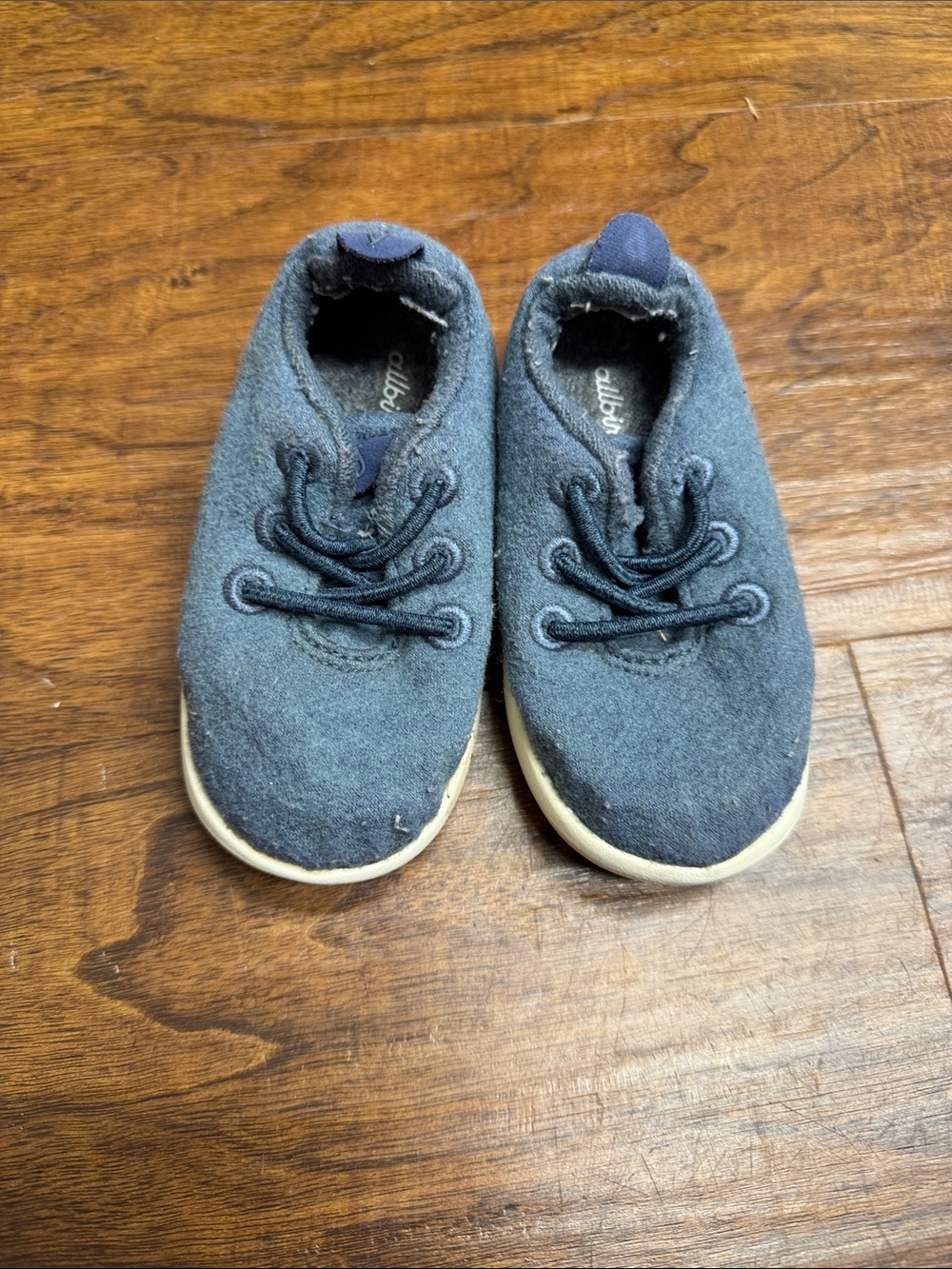 allbirds Navy Blue Kids Casual Sneakers